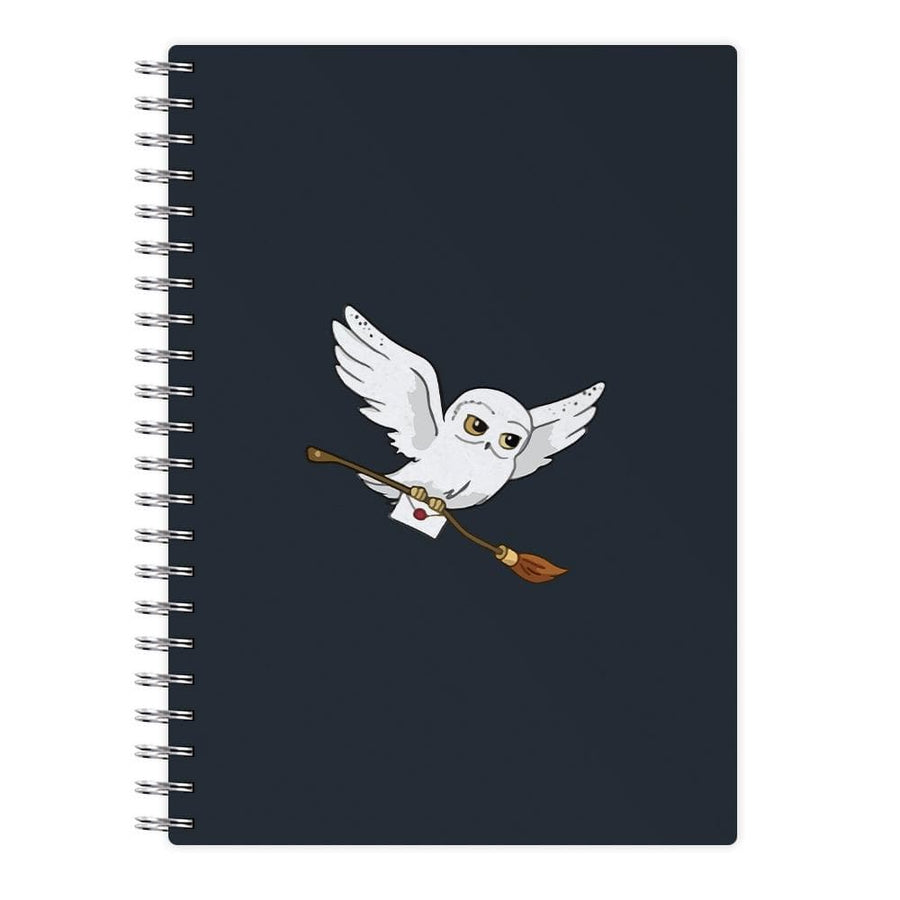 Messenger Owl Hedwig - Harry Potter Notebook