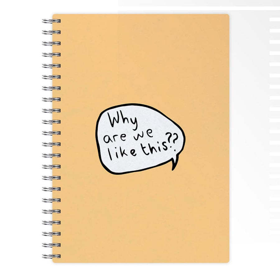 Why Are We Like This - Heartstopper Notebook