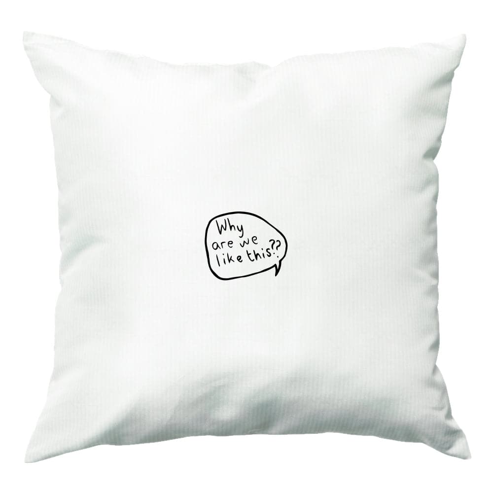 Why Are We Like This - Heartstopper Cushion