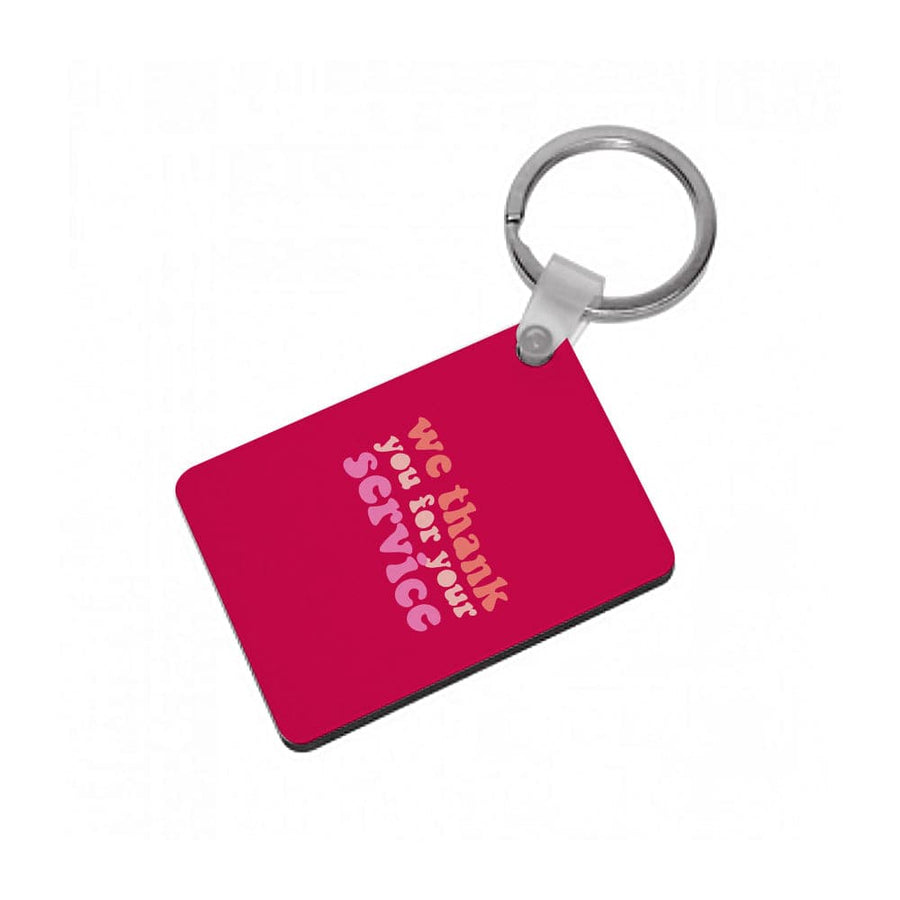 We Thank You For Your Service - Heartstopper Keyring
