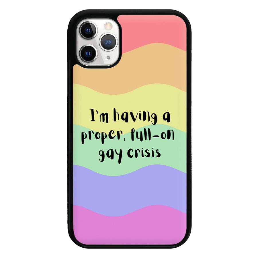Gay Crisis - Heartstopper Phone Case