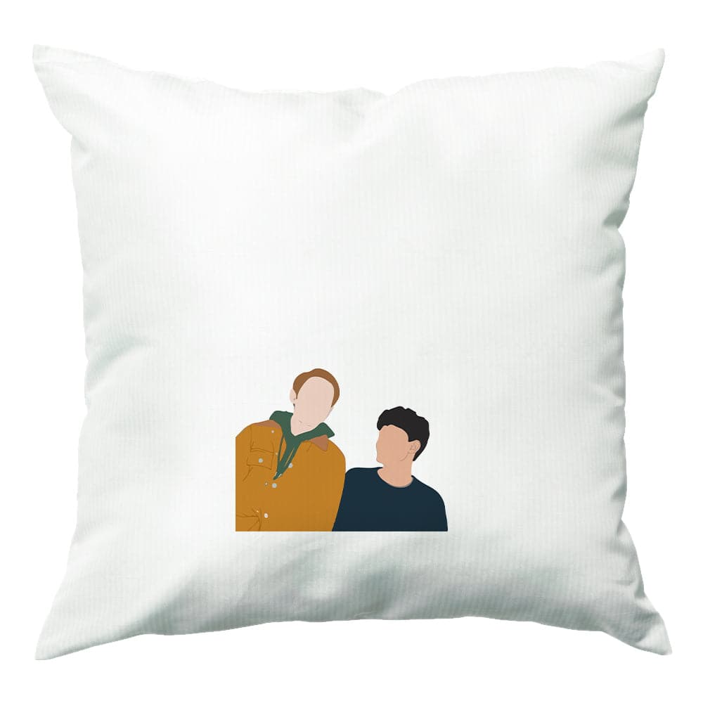 Nick And Charlie - Heartstopper Cushion