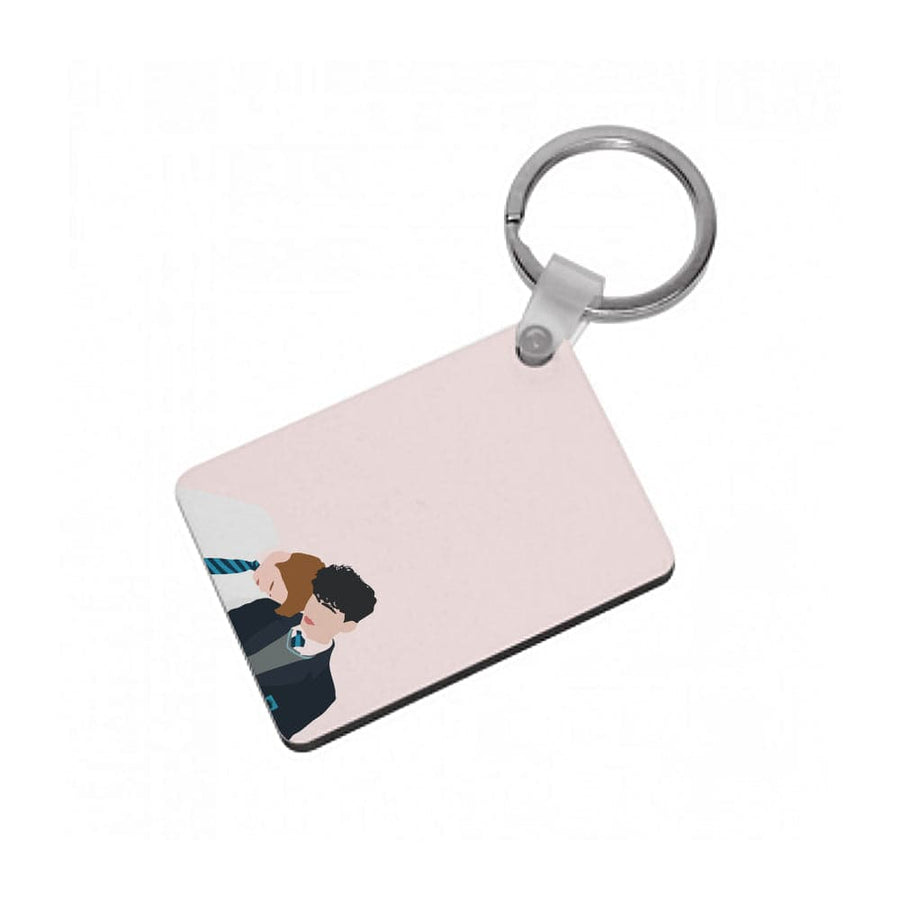 Nick And Charlie School Clothes - Heartstopper Keyring