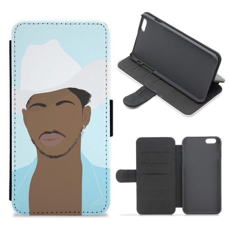 Lil Nas X Cartoon Flip / Wallet Phone Case