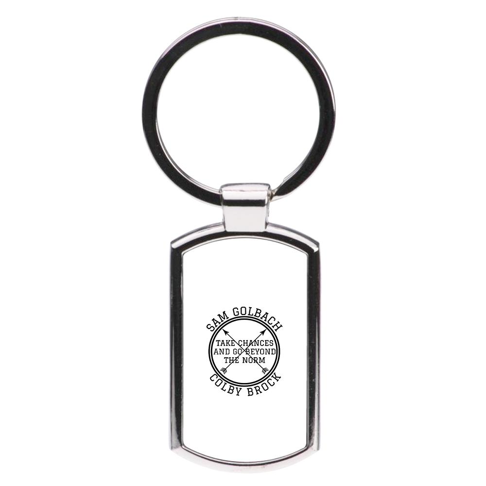 Sam and Colby Luxury Keyring