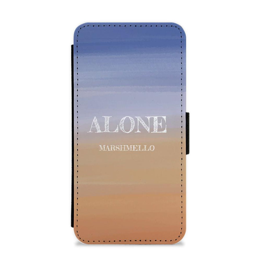 Alone - Marshmello Flip / Wallet Phone Case