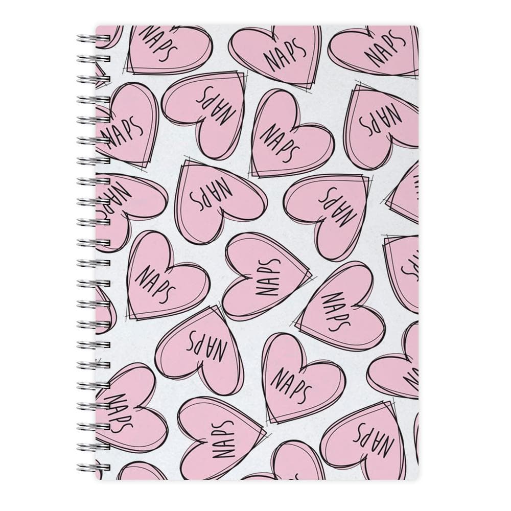Nap Hearts, Tumblr Inspired Notebook - Fun Cases