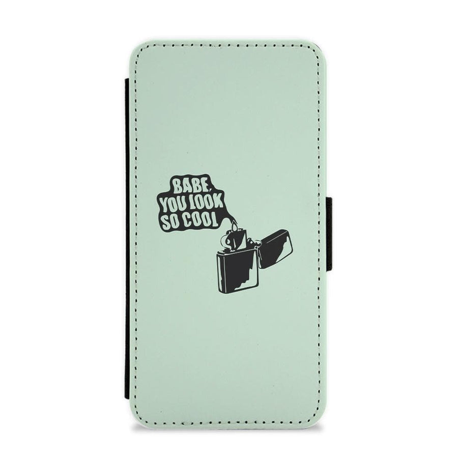 Babe, You Look So Cool - The 1975  Flip / Wallet Phone Case