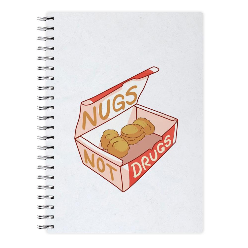 Nugs not Drugs Tumblr Style Notebook - Fun Cases