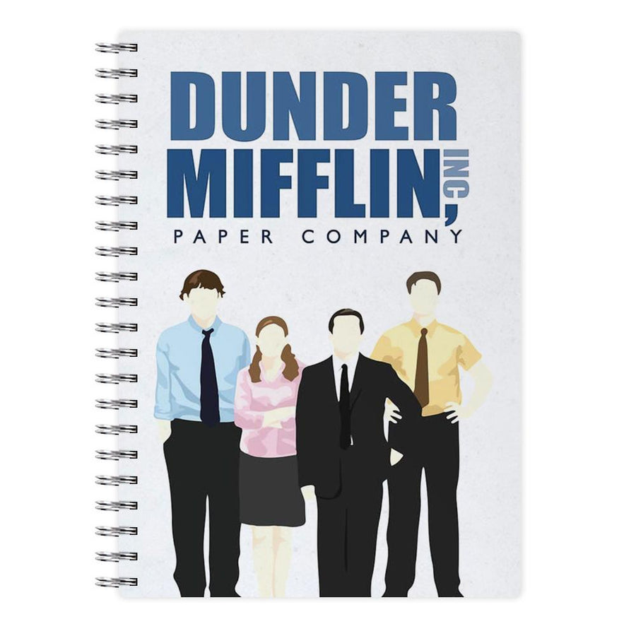 The Office Cartoon - Dunder Mifflin Notebook - Fun Cases