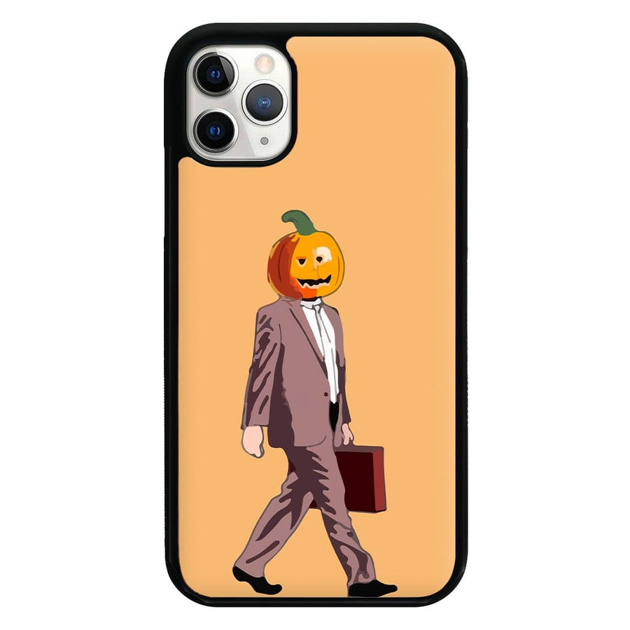 Dwight Pumpkin Head - The Office Phone Case