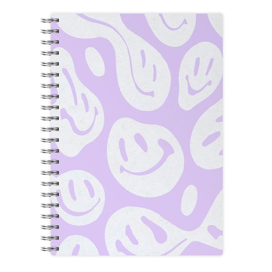 Trippn Smiley - Purple Notebook