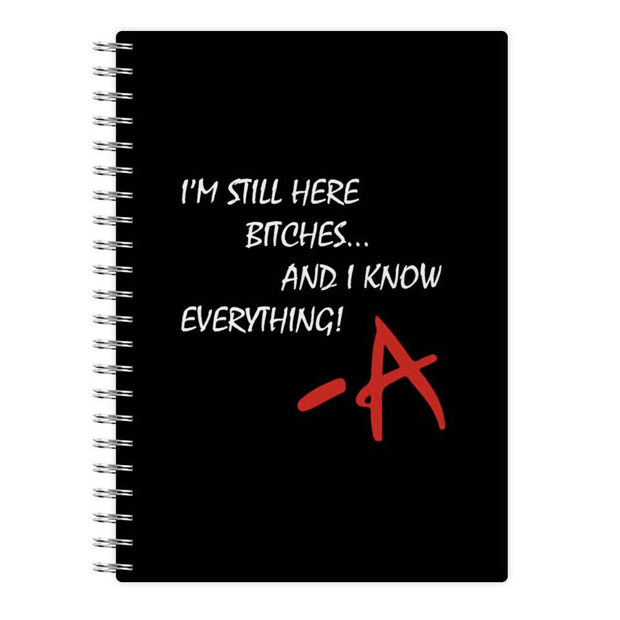 I'm Still Here - Pretty Little Liars Notebook - Fun Cases