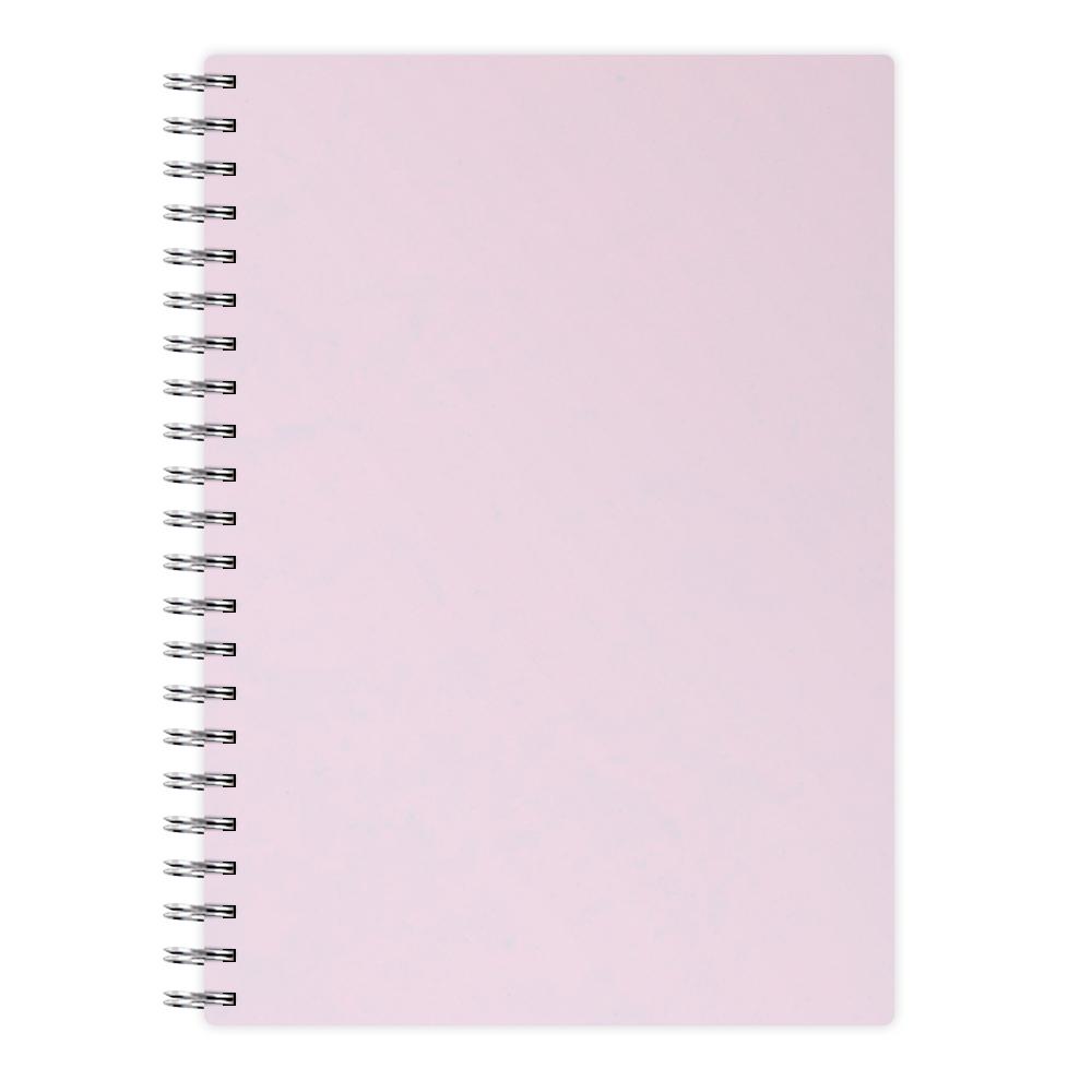 Back To Casics - Pretty Pastels - Plain Pink Notebook