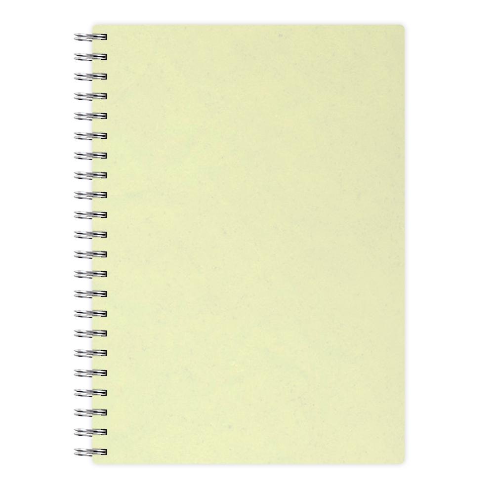 Back To Casics - Pretty Pastels - Plain Yellow Notebook