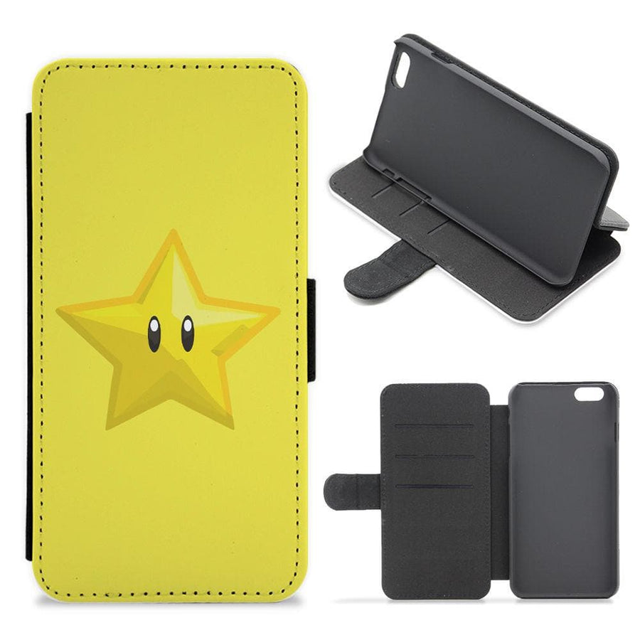 Starman - Mario Flip / Wallet Phone Case