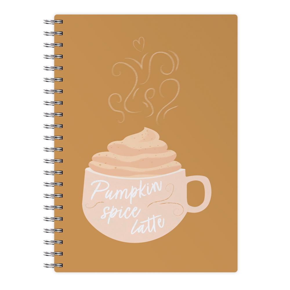 Pumpkin Spice Latte Notebook