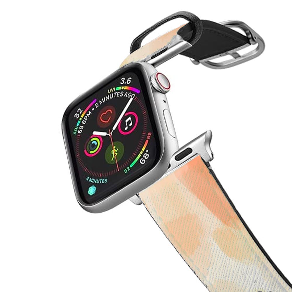 Orange Strokes Apple Watch Strap