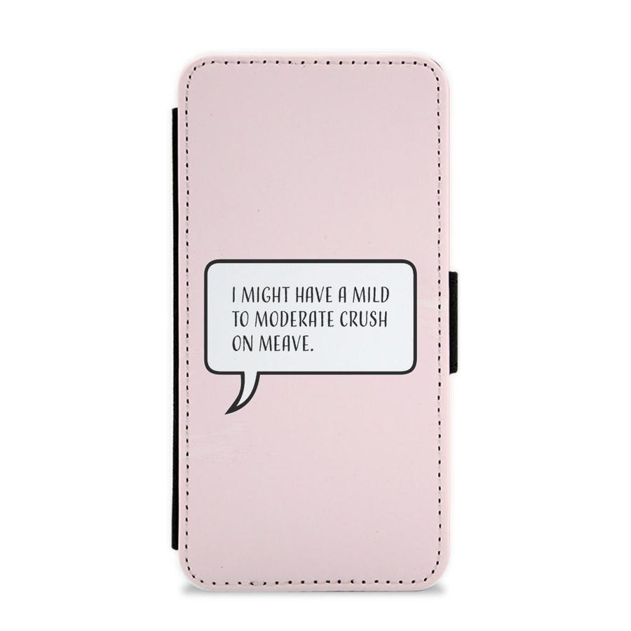 Moderate Crush On Maeve - Sex Education Flip / Wallet Phone Case