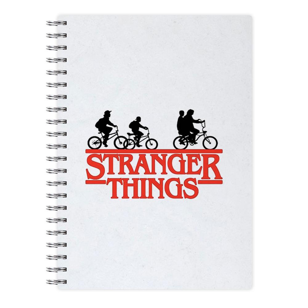 Stranger Things Cycling Logo Notebook - Fun Cases