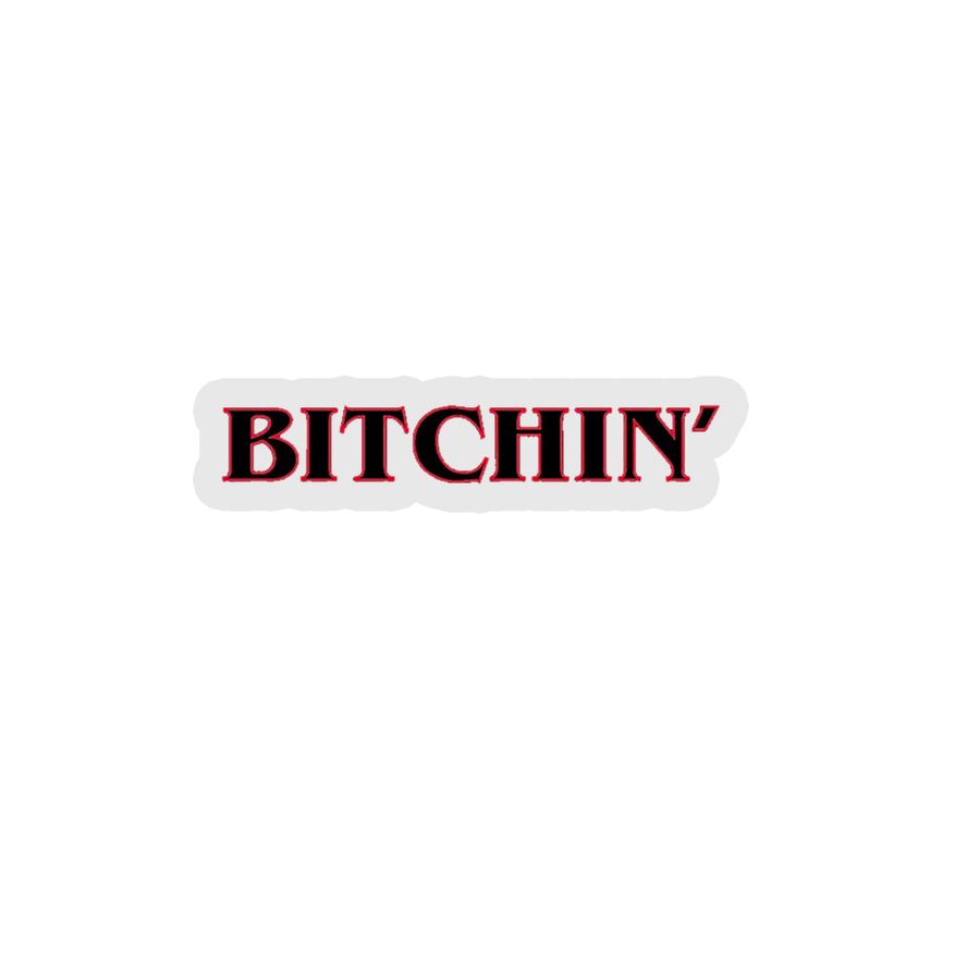 Stranger Things Bitchin' Logo Sticker