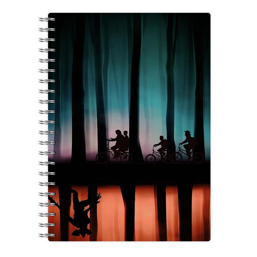 Stranger Things Upside Down Notebook - Fun Cases