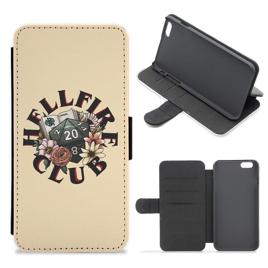 Hellfire Club - Stranger Things Flip / Wallet Phone Case