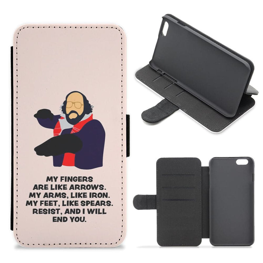 Murray Quote - Stranger Things Flip / Wallet Phone Case