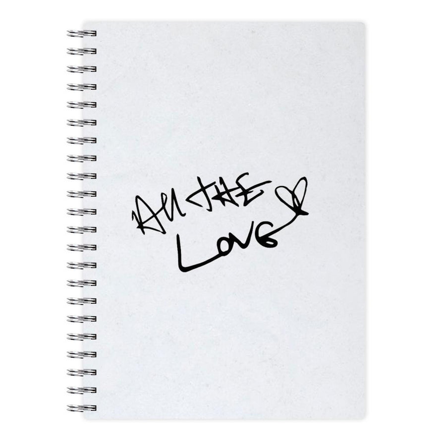 All The Love - Harry Styles Notebook - Fun Cases