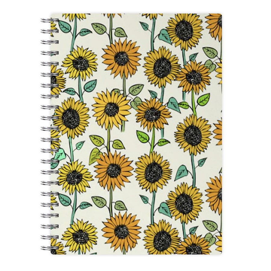 Painted Sunflowers Notebook - Fun Cases