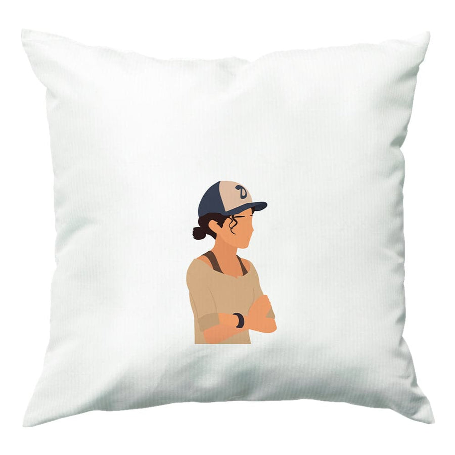 Clementine Faceless - The Walking Dead Cushion