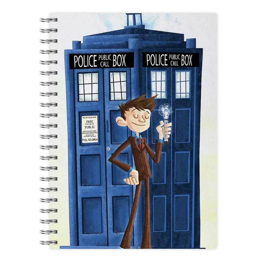 The Tenth Doctor - Doctor Who Notebook - Fun Cases