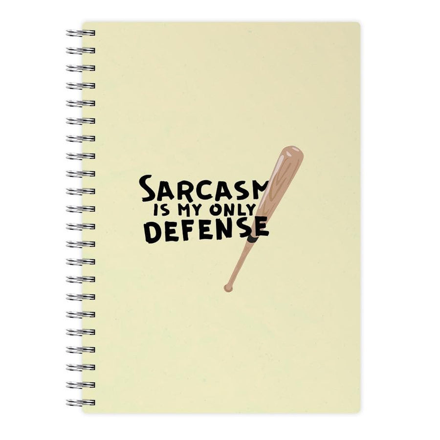Sarcasm Is My Only Defense - Teen Wolf Notebook