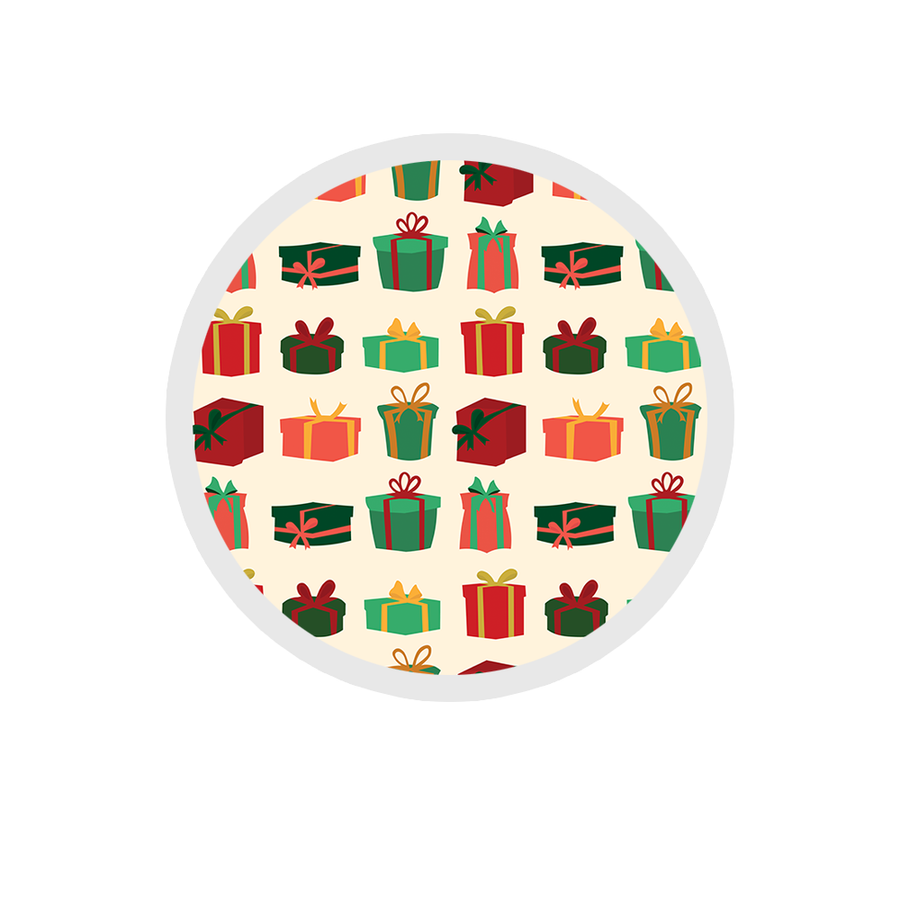 Presents - Christmas Patterns Sticker