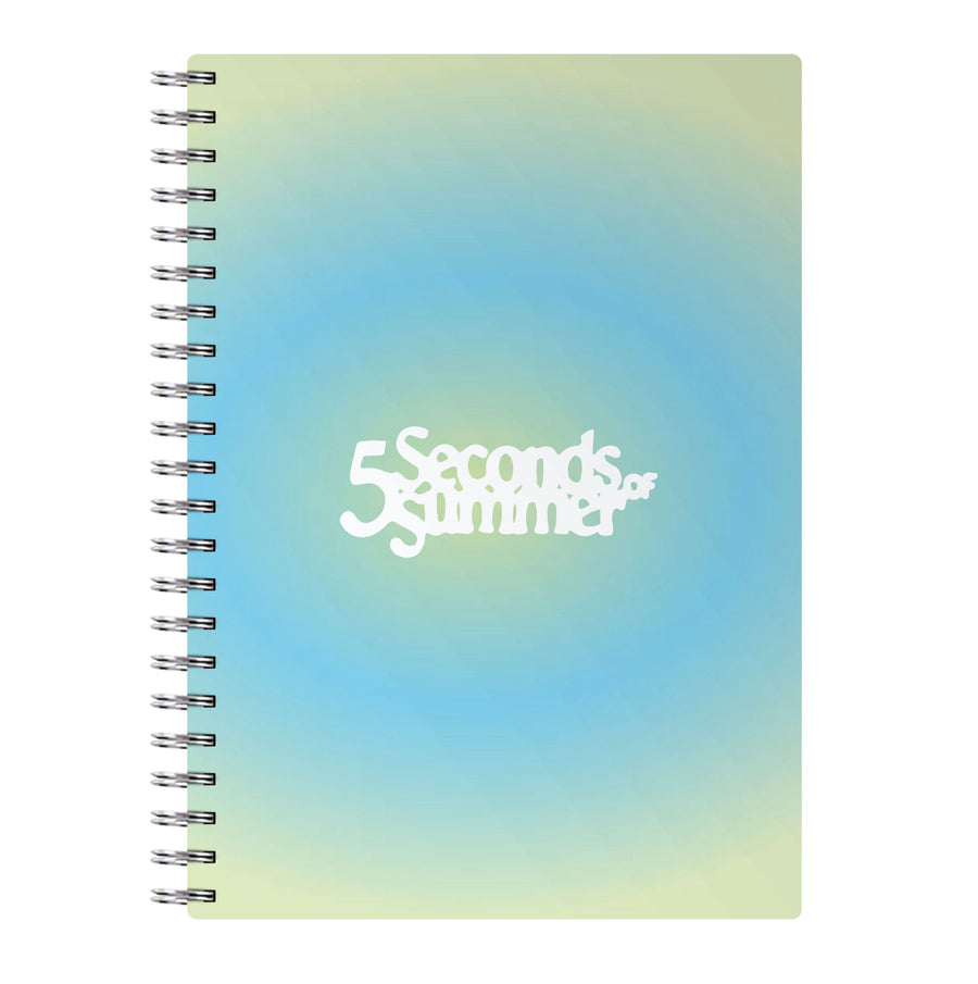 Green And Blue - 5 Seconds Of Summer  Notebook