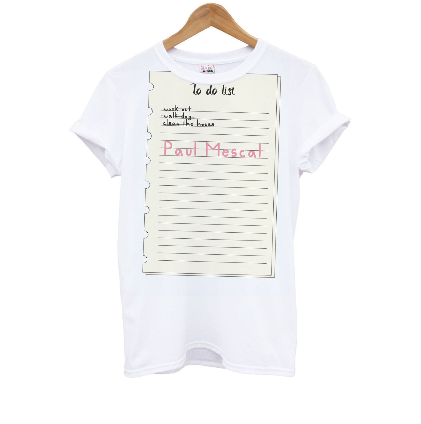 To Do List - Paul Mescal Kids T-Shirt