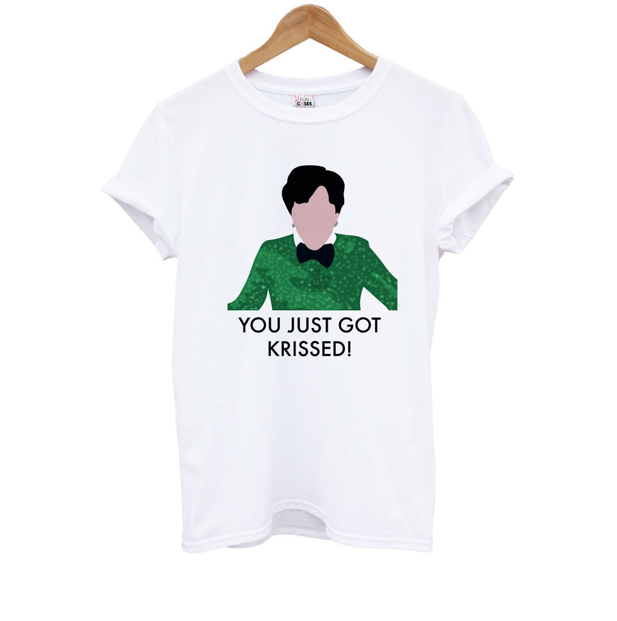 You just got krissed! - Kris Jenner Kids T-Shirt