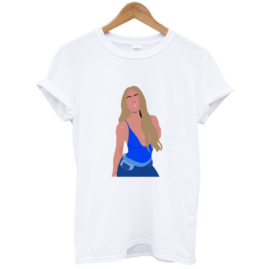 Khloe Kardashian silhouette T-Shirt