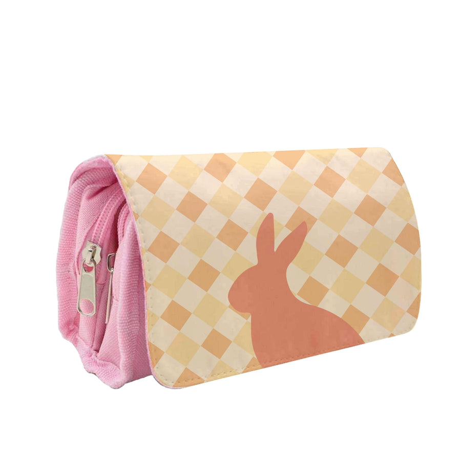 Orange Rabbit - Easter Patterns Pencil Case