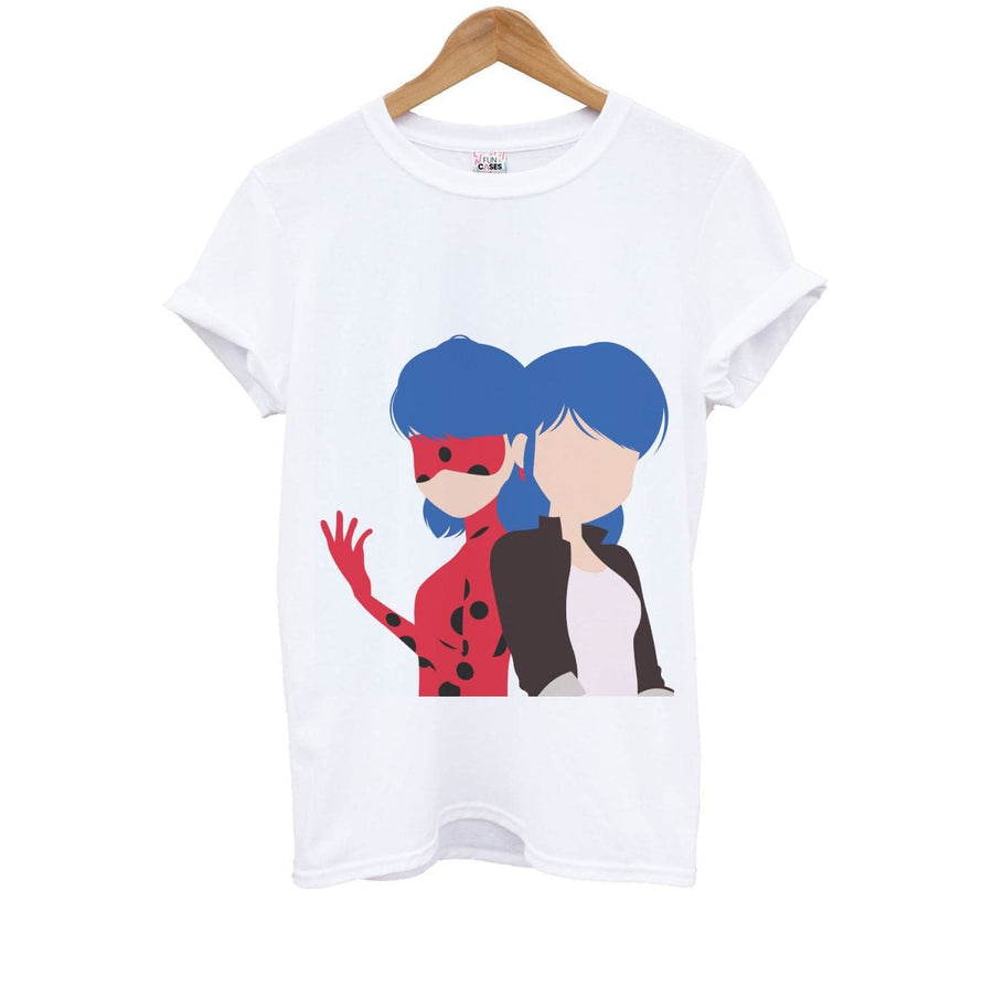 Marinette And Ladybug - Miraculous Kids T-Shirt