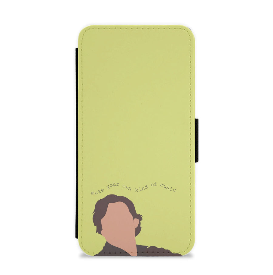 Make Your Own Kind Of Music - Pedro Pascal Flip / Wallet Phone Case