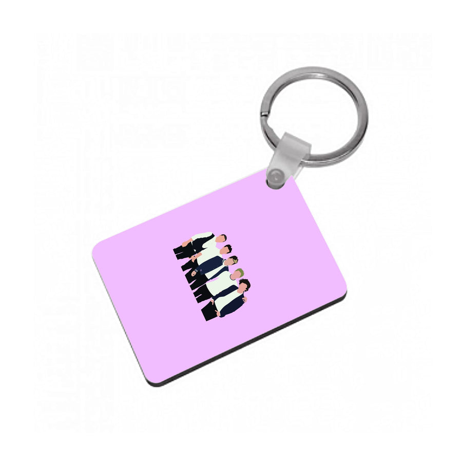 Old Members - One Direction Keyring
