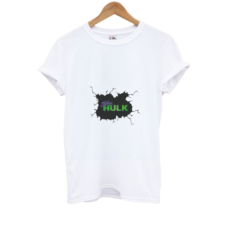 Smash - She Hulk Kids T-Shirt