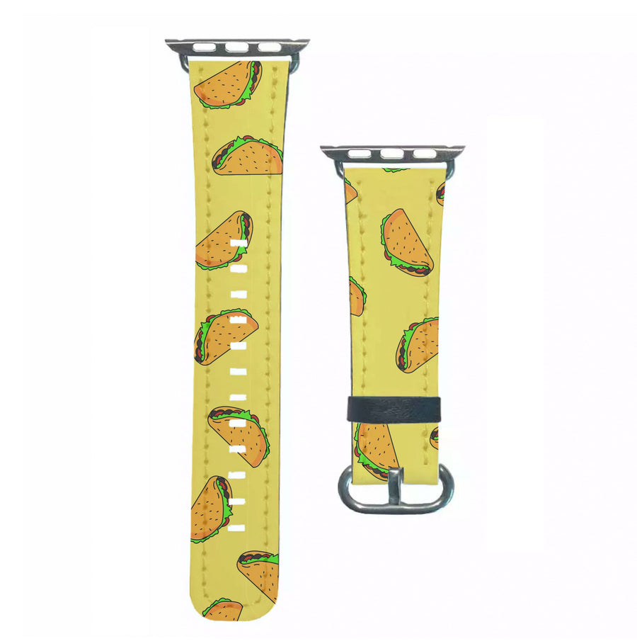 Tacos - Fast Food Patterns Apple Watch Strap