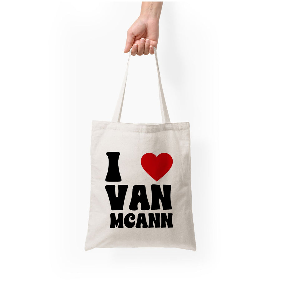 I Heart Vann MaCann - Catfish And The Bottlemen Tote Bag