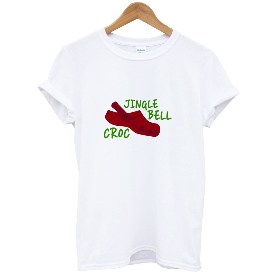 Jingle Bell Croc - Christmas Puns T-Shirt