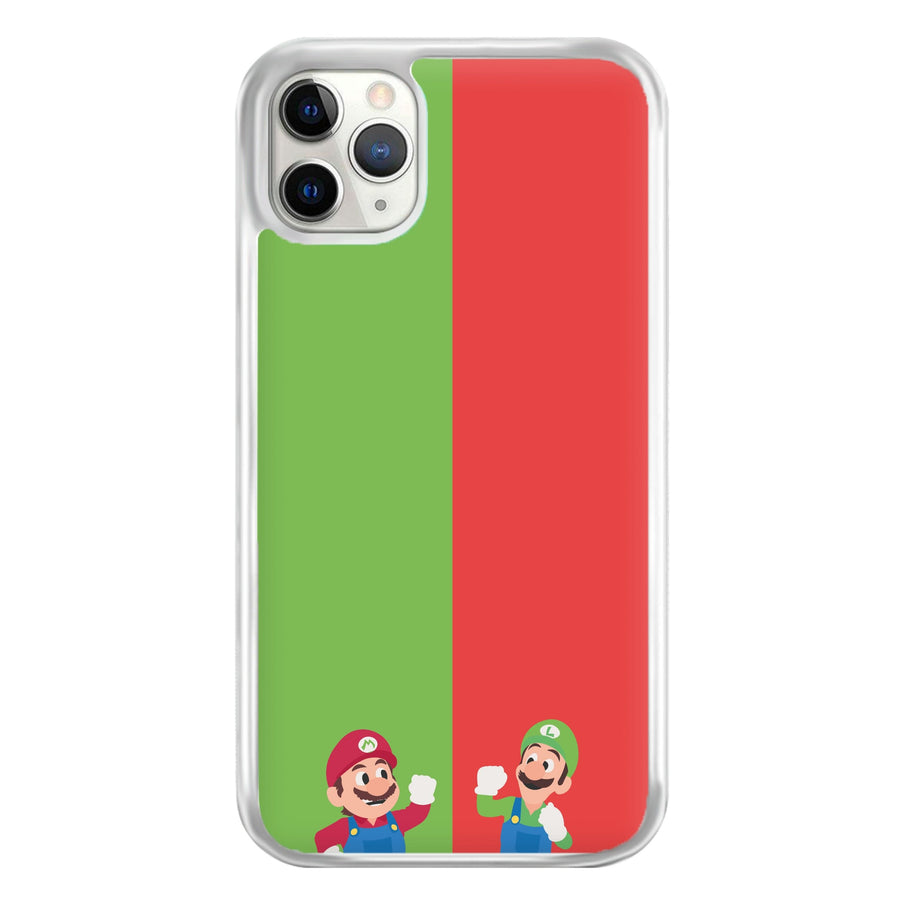 Mario And Luigi - The Super Mario Bros Phone Case