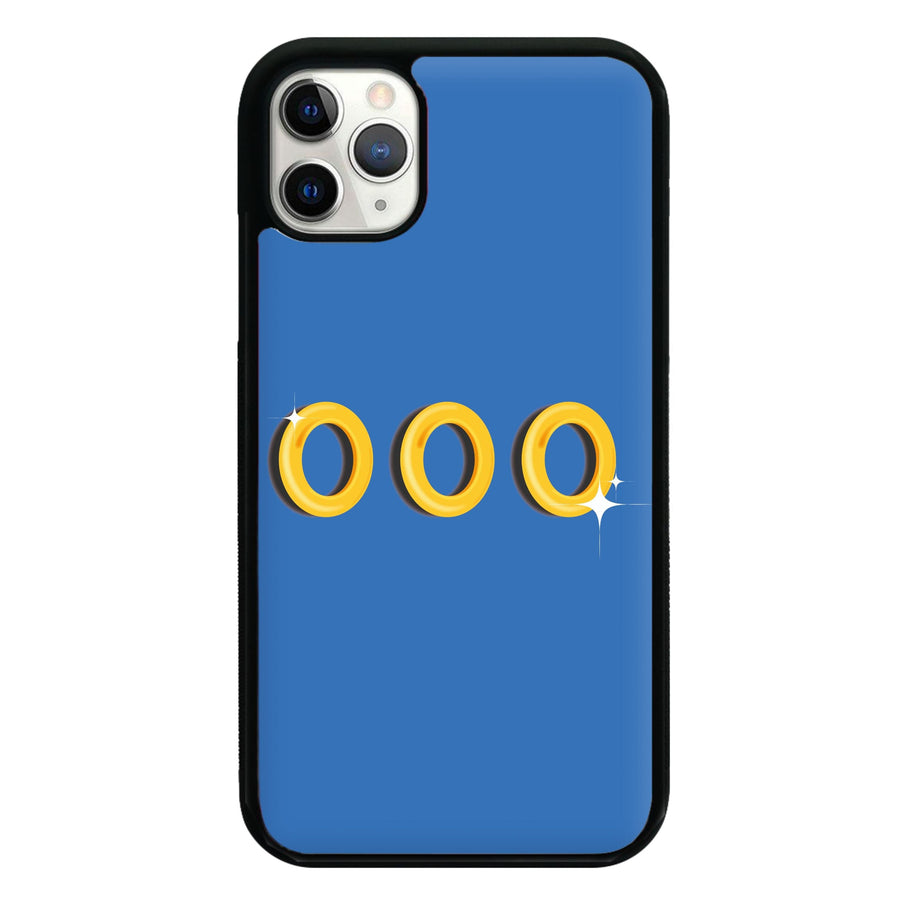 Gold Rings - Sonic Phone Case