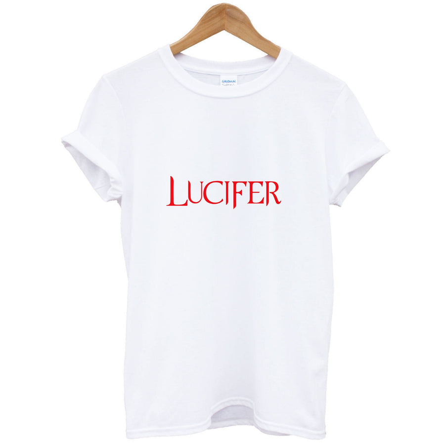 Lucifer Text T-Shirt