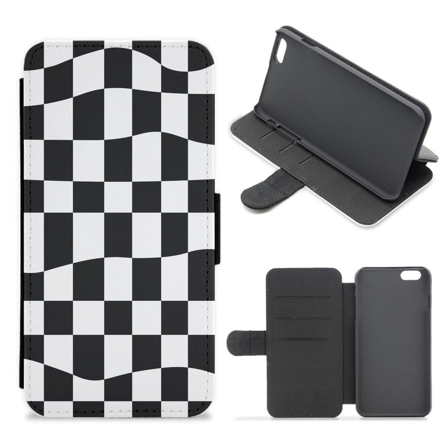 Pattern - Moto GP Flip / Wallet Phone Case